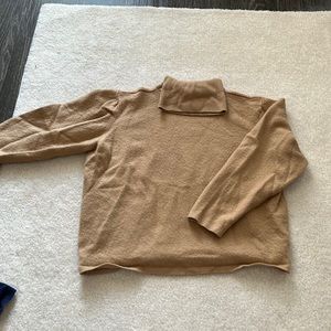 Mock neck sweater